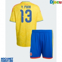 Kolumbija Yerry Mina #13 Domaci Dres za djecu SP 2026 Kratak Rukav (+ Kratke hlače)